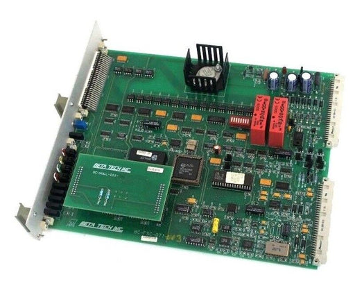 BETA TECH BC-FSC-071-003 SPINDLE CARD MODULE W/ BC-NULL-011-001 PC BOARD