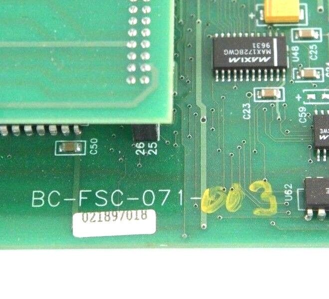 BETA TECH BC-FSC-071-003 SPINDLE CARD MODULE W/ BC-NULL-011-001 PC BOARD