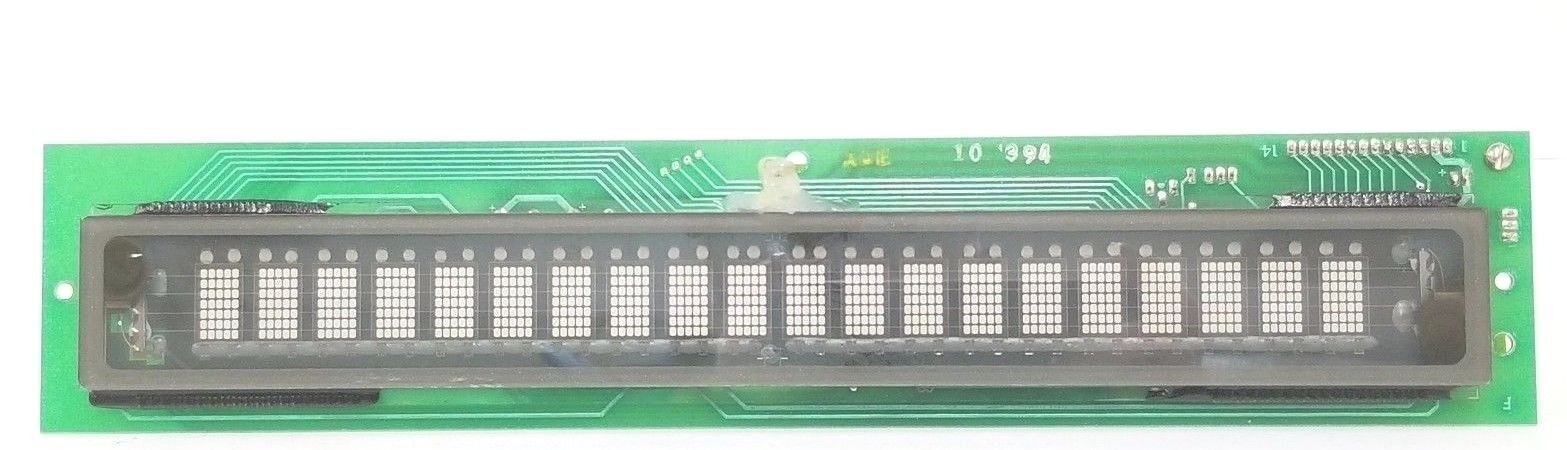 VORNE INDUSTRIES 92-0053 DISPLAY BOARD M95-D1-11, WITH M163 REV. 9 BOARD