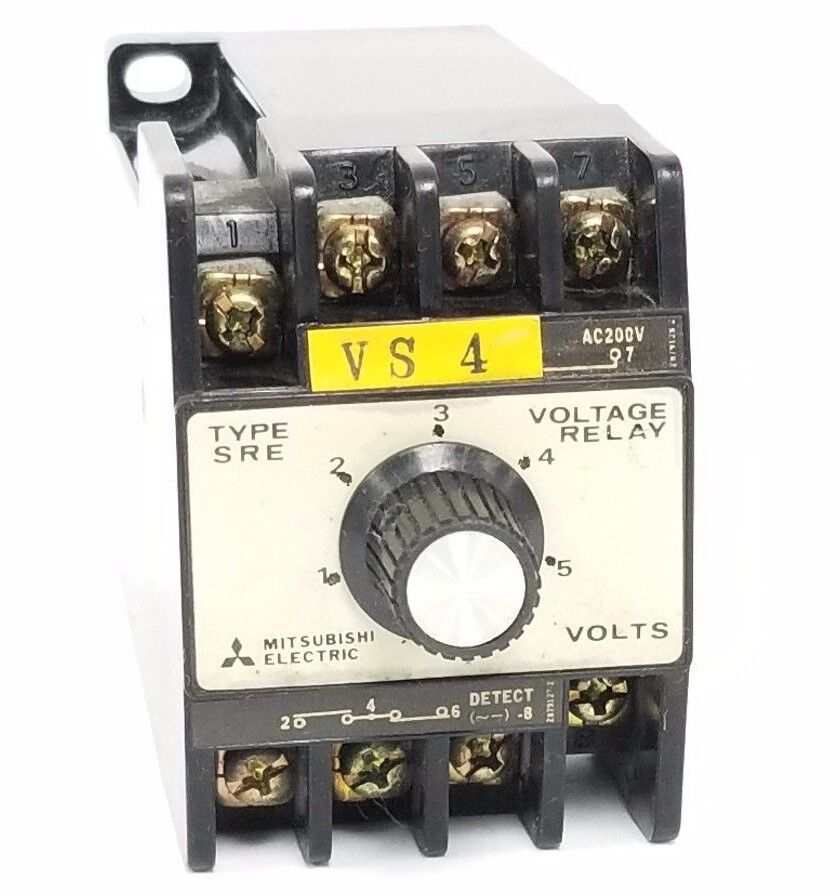 MITSUBISHI ELECTRIC SRE-AA VOLTAGE RELAY SREAA