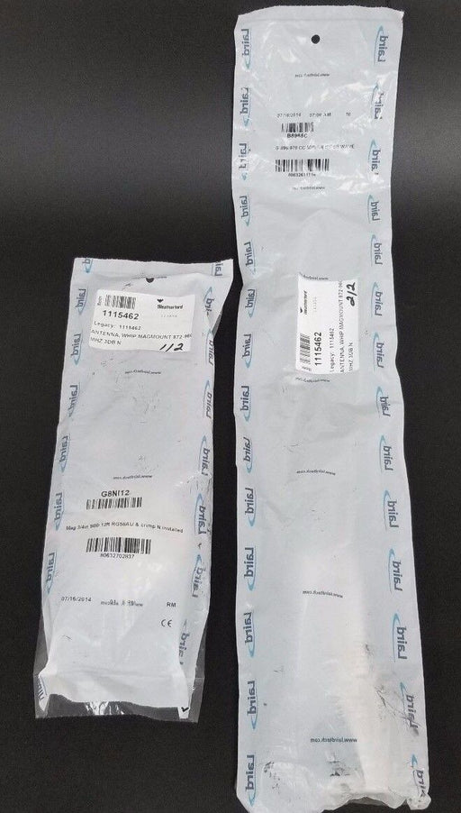 LAIRD G8NI12 MAG 3/4'' 12' RG58AU & CRIMP N INSTALLED W/ B8965C WHIP ANTENNA