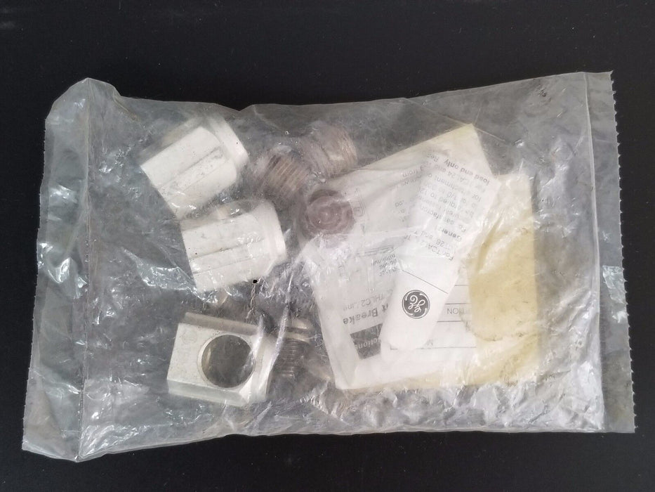 NEW GENERAL ELECTRIC TCAL24 CIRCUT BREAKER LUG KIT 225AMPS, SET OF 3