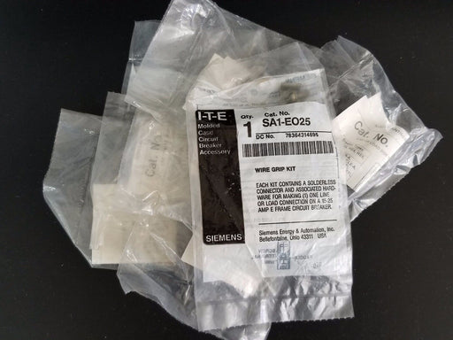 LOT OF 8 NEW GENERAL ELECTRIC SA1-EO25 WIRE GRIP KITS SA1EO25