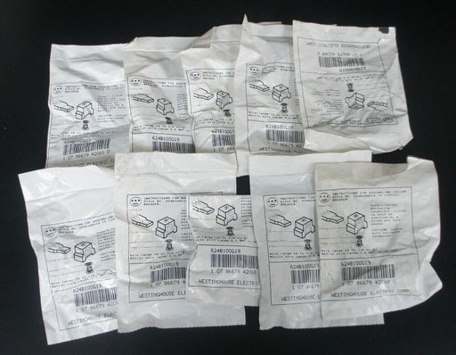 LOT OF 10 NEW CUTLER HAMMER 624B100G19 TERMINAL KITS (BAGS OF 3)