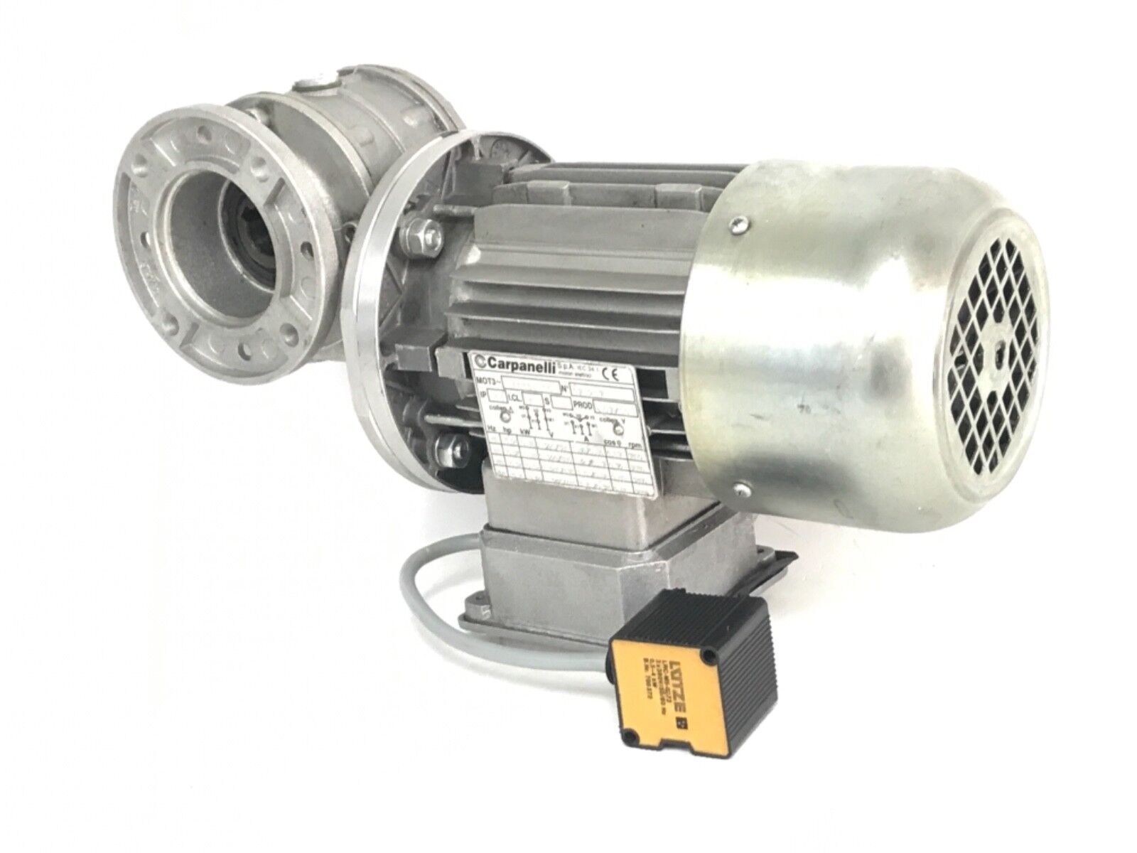 CARPANELLI MOT3~ MA63B4 CC1 REDUCER MOTOR MA63B4-CC1 W/ RMI-40-F1 & LRC-M5-0372