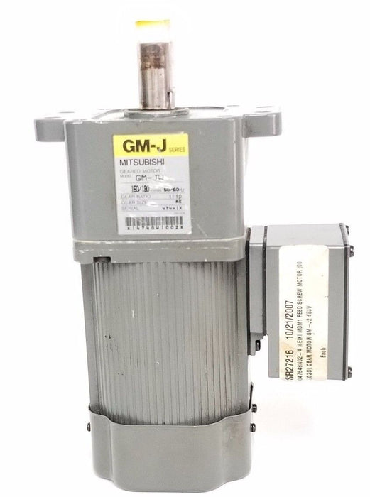 MITSUBISHI GM-JW GEARED MOTOR 150/180RPM, 50/60HZ, 1:10 GEAR RATIO, GMJW