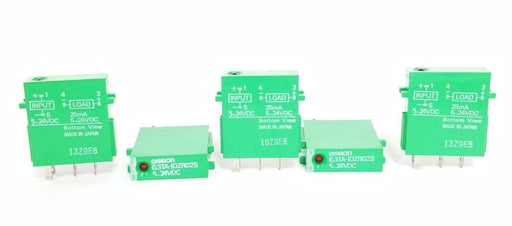 LOT OF 5 OMRON G3TA-IDZR02S PHOTOCOUPLER RELAYS 5/24VDC SSR INCLUDES INDICATORS