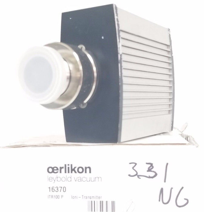 LEYBOLD VAKUUM IRT100-P 16370  IONI-TRANSMITTER IRT100P (FOR PARTS)