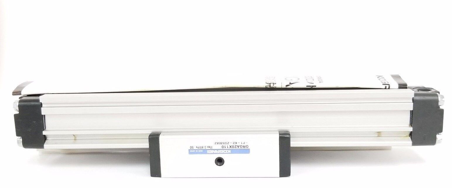 NEW KOGANEI ORGA20X110 RODLESS CYLINDER ACTUATOR MAX. 0.8MPa 50