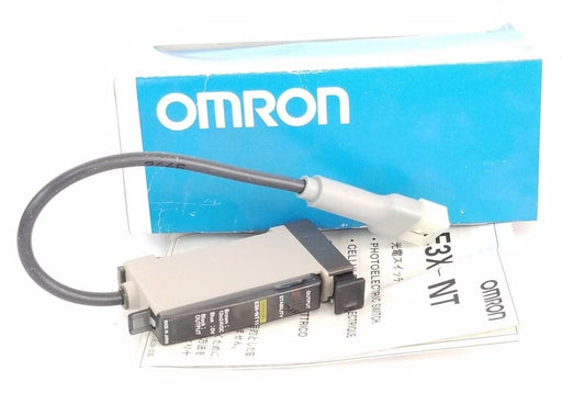 NIB OMRON E3X-NT11 PHOTOELECTRIC SWITCH E3XNT11, 12 TO 24VDC