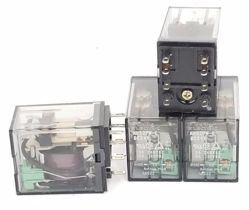 LOT OF 4 NEW FUJI ELECTRIC HH52PW-L-DC24V RELAYS 8 PIN HH52PW-L