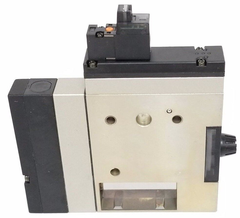 NIB SMC ZM073H VACUUM EJECTOR W/ VJ114 VACUUM SOLENOID 24VDC