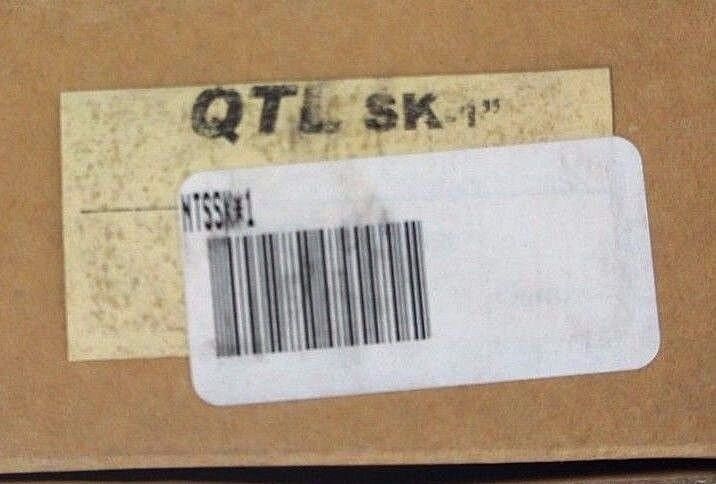 LOT OF 2 NIB QTL SK-1 TAPER BUSHINGS 1" BORE SK1