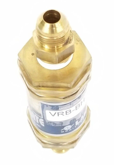 NEW LAKE MONITORS VISI-RATE VRB-BH-10 FLOWMETER 200PSI, 250 DEG. F, VRBBH10