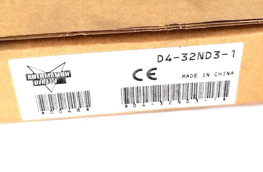 NEW AUTOMATION DIRECT D4-32ND3-1 INPUT MODULE D432ND31