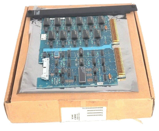 GE IC600CB502D CONTROL MODULE ASM. NO. 44A297094-G01 W/ IC600-FP501K FACEPLATE