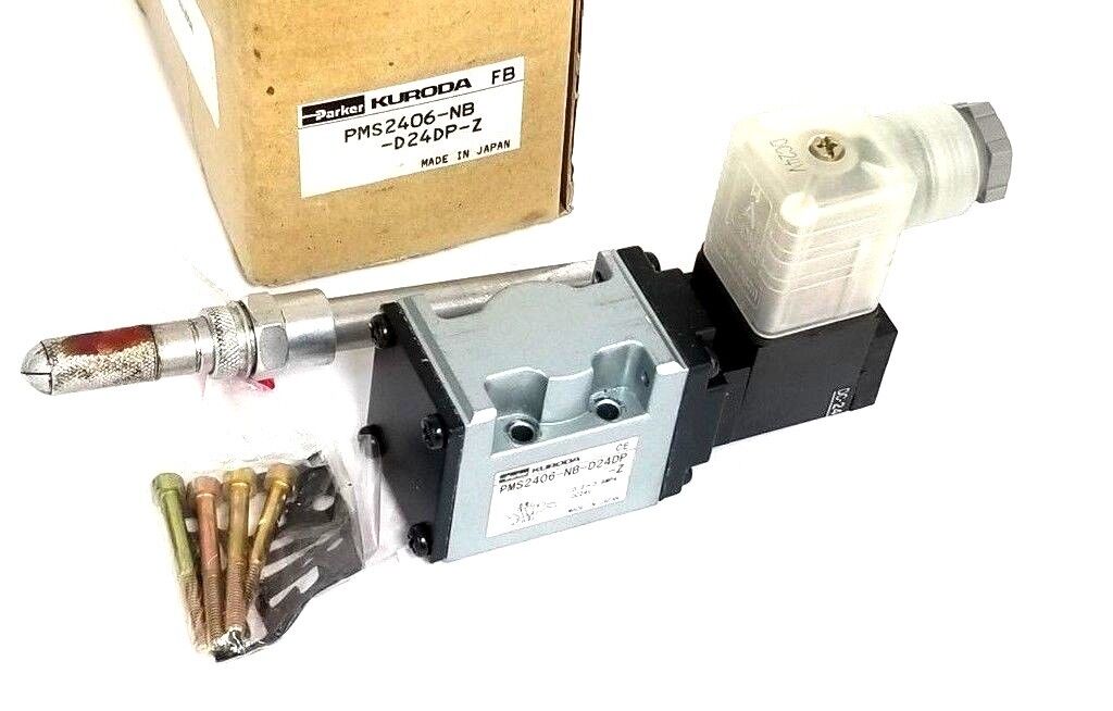 KURODA PMS2406-NB-D24DP-Z SOLENOID VALVE 24VDC FB, PMS2406NBD24DPZ