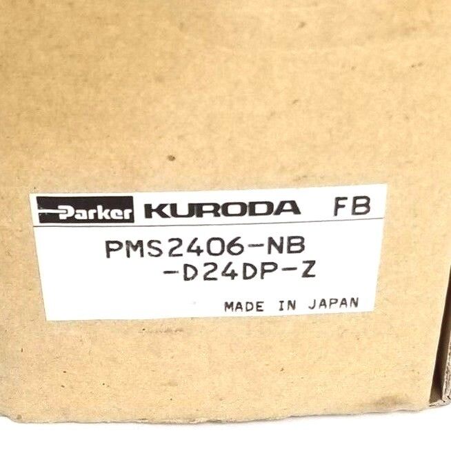 KURODA PMS2406-NB-D24DP-Z SOLENOID VALVE 24VDC FB, PMS2406NBD24DPZ