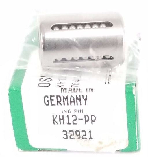 NIB INA KH12-PP CLOSED ROUND RAIL BALL BUSHING KH12PP