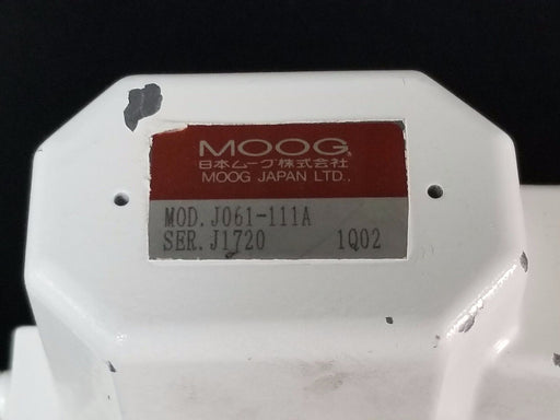 MOOG J061-111A HYDRAULIC VALVE ASSEMBLY J662C120 B97012-024