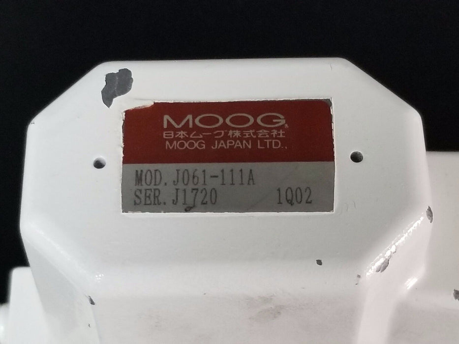 MOOG J061-111A HYDRAULIC VALVE ASSEMBLY J662C120 B97012-024