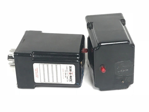 LOT OF 2 SKAN-A-MATIC R46151 PHOTOELECTRIC  RELAYS 115VAC