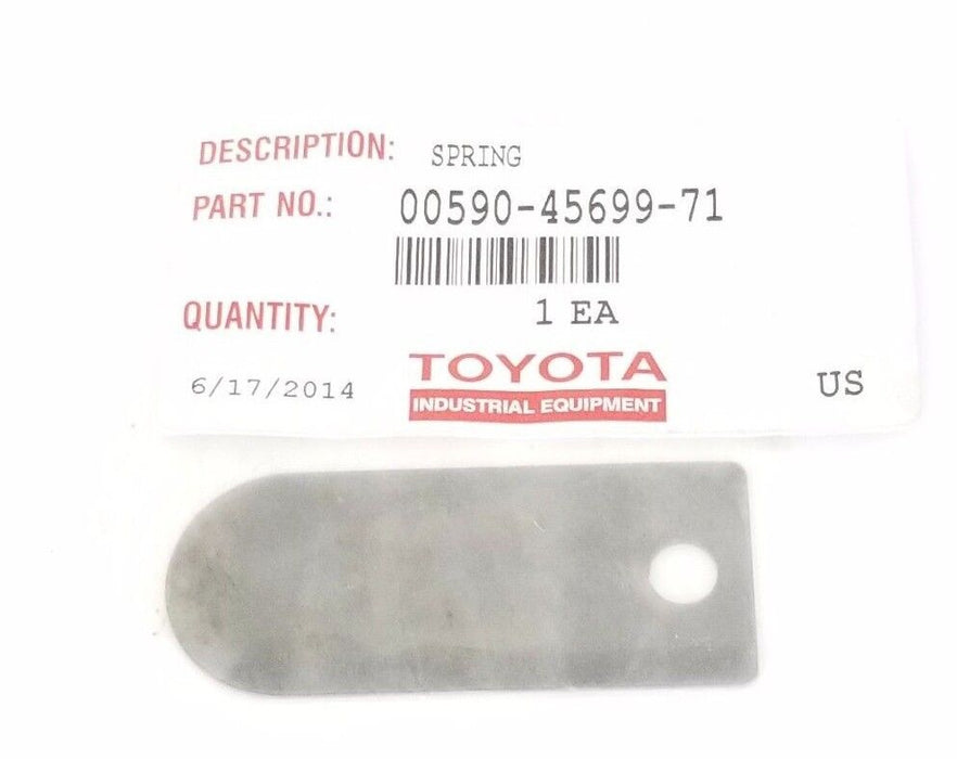 NEW FLAT SPRING PART NO: 00590-45699-71 FOR TOYOTA FORKLIFT