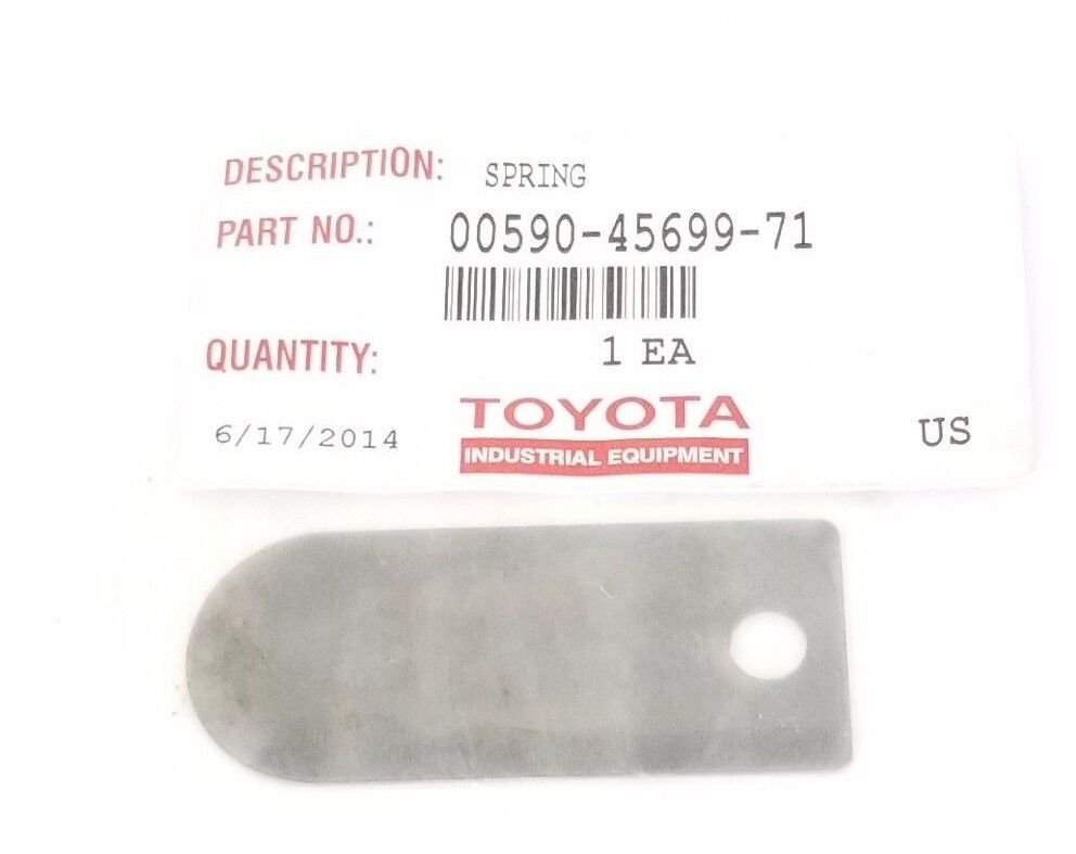 NEW FLAT SPRING PART NO: 00590-45699-71 FOR TOYOTA FORKLIFT