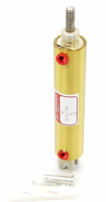 NIB ALLENAIR EN 1&1/8 X 3*8 BC #22 PNEUMATIC CYLINDER EN-1-1/8 X 3-8-BC