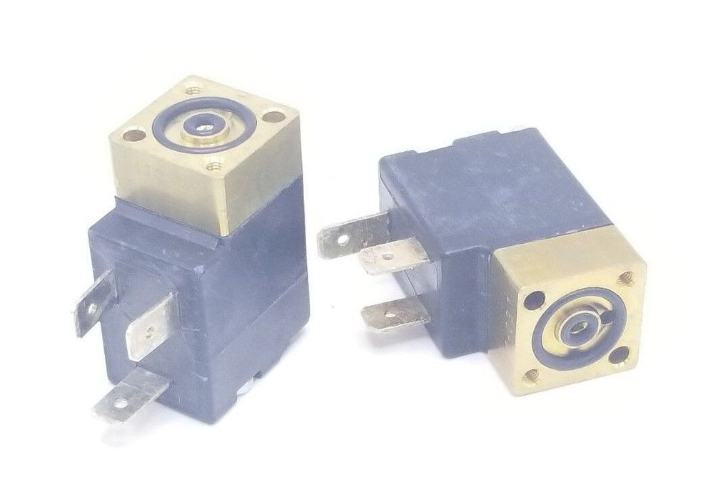 LOT OF 2 BURKERT 00120616 SOLENOID VALVES 24VDC, 4W