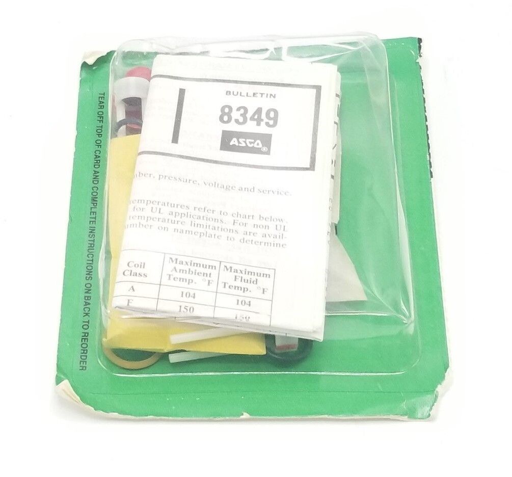 NEW ASCO RED-HAT 160-929 VALVE REPAIR KIT 8349 1,2,3,4,5,6,7,8,9,10,11,12 AC