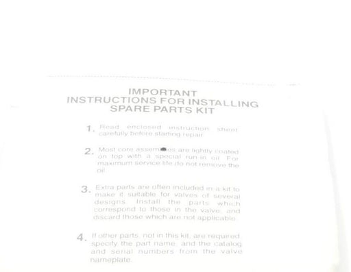 NEW ASCO RED-HAT 160-929 VALVE REPAIR KIT 8349 1,2,3,4,5,6,7,8,9,10,11,12 AC