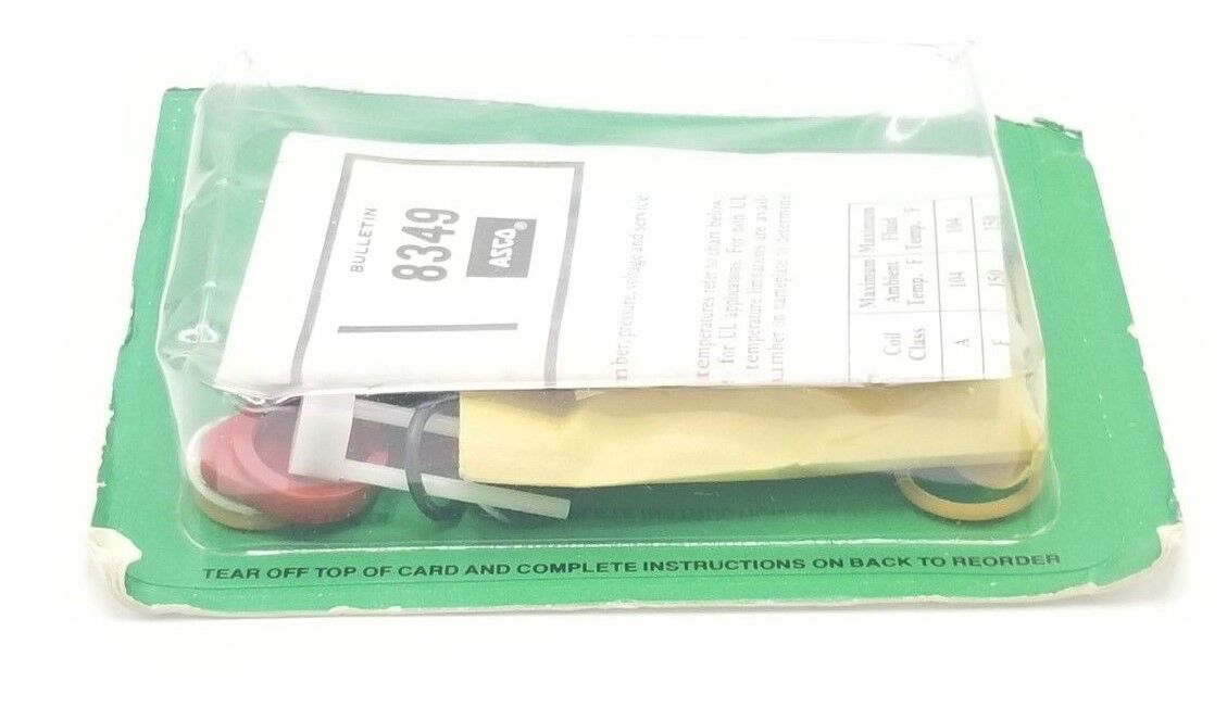 NEW ASCO RED-HAT 160-929 VALVE REPAIR KIT 8349 1,2,3,4,5,6,7,8,9,10,11,12 AC