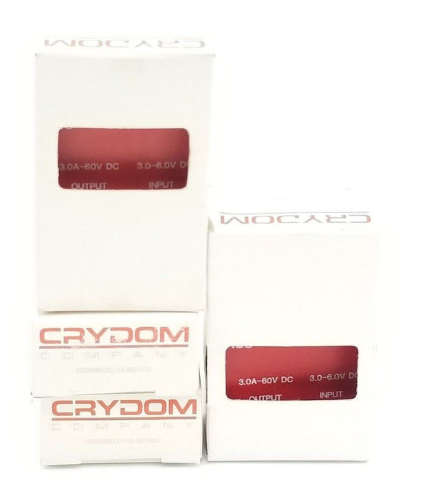 LOT OF 4 NIB CRYDOM 6301A DC OUTPUT MODULES 3A, 60VDC, ODC5
