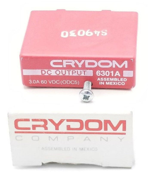 LOT OF 4 NIB CRYDOM 6301A DC OUTPUT MODULES 3A, 60VDC, ODC5