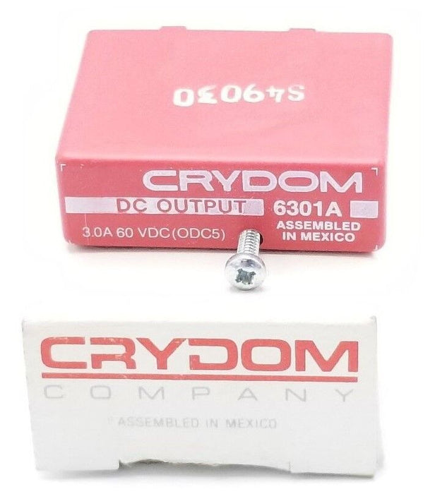 LOT OF 4 NIB CRYDOM 6301A DC OUTPUT MODULES 3A, 60VDC, ODC5