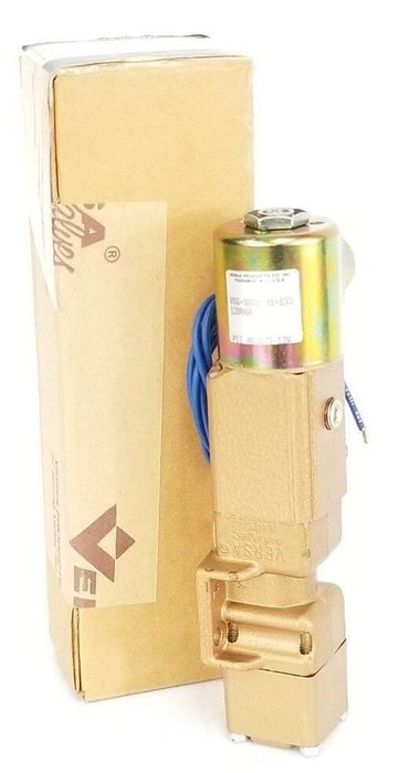 NIB VERSA VALVES VSG-3331-31-155-120V60 THREE-WAY VALVE 043432