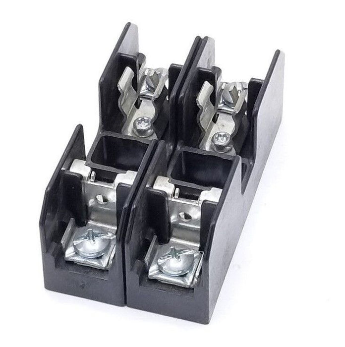 LOT OF 2 BUSS BC6031P FUSEHOLDERS, 30A, 600V, 1P