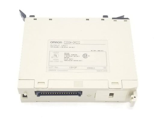 OMRON C200H-OA222 OUTPUT UNIT 100-240VAC, 0.3A/POINT, 2A/UNIT, C200HOA222