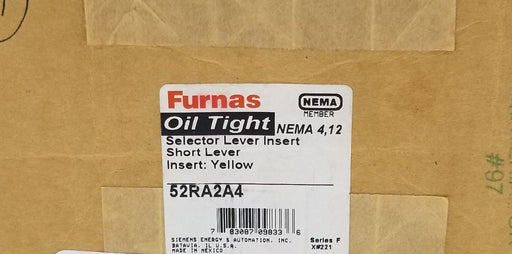 LOT OF 31 NEW FURNAS 52RA2A4 SELECTOR LEVER INSERTS