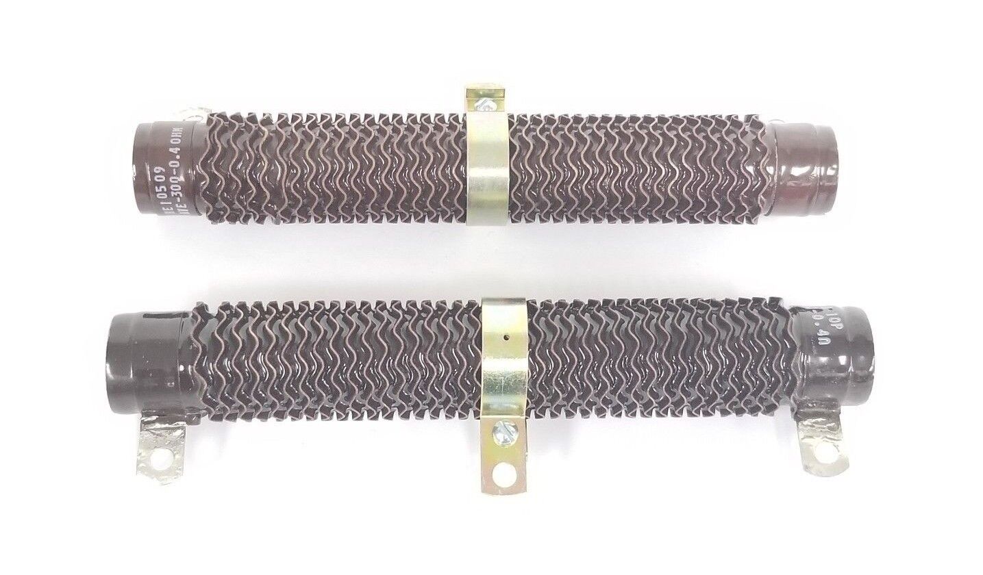 LOT OF 2 NIB GENERIC 723663002 RESISTORS AVE-300-0.4 OHM, HE1042810P, HE1050910P