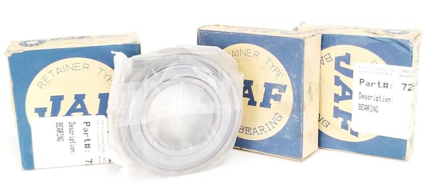 LOT OF 3 NIB JAF 88509 RETAINER TYPE BALL BEARINGS 725409