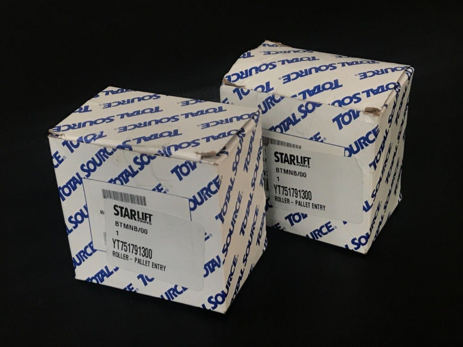 LOT OF 2 NIB STEEL EXIT ROLLER 751791300 YALE MP / MPB040AC