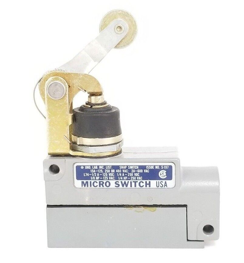 MICRO SWITCH BZG1-2RN2 8429 LIMIT SWITCH ASSEMBLY BZG12RN2