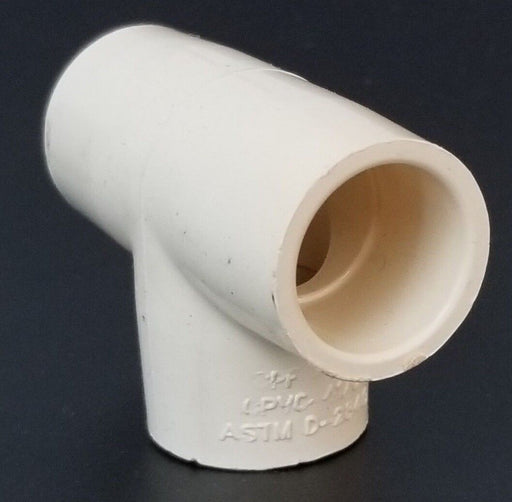 LOT OF 12 NEW CPF CHARLOTTE ASTM D-2846 T-FITTINGS CPVC-4120, CPF 1/2"