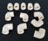 LOT OF 12 NEW CHARLOTTE CTS 1/2" 90 DEGREE PIPE FITTINGS CPVC-4120, D-2846