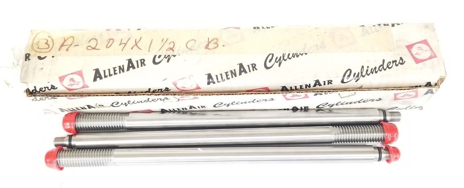 LOT OF 3 NEW ALLENAIR A-204 X 1-1/2 CYLINDER RODS