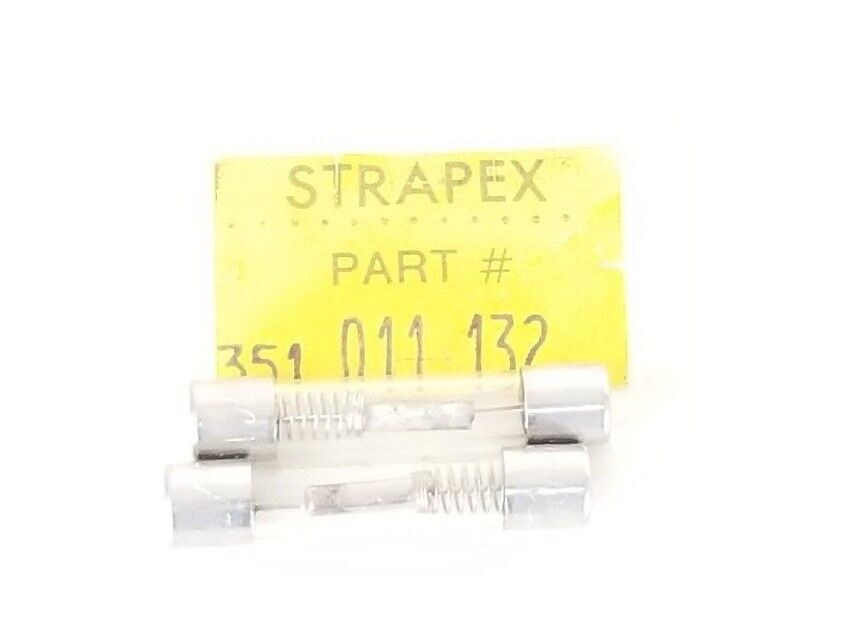 LOT OF 2 NEW STRAPEX 351-011-132 FUSES 351011132