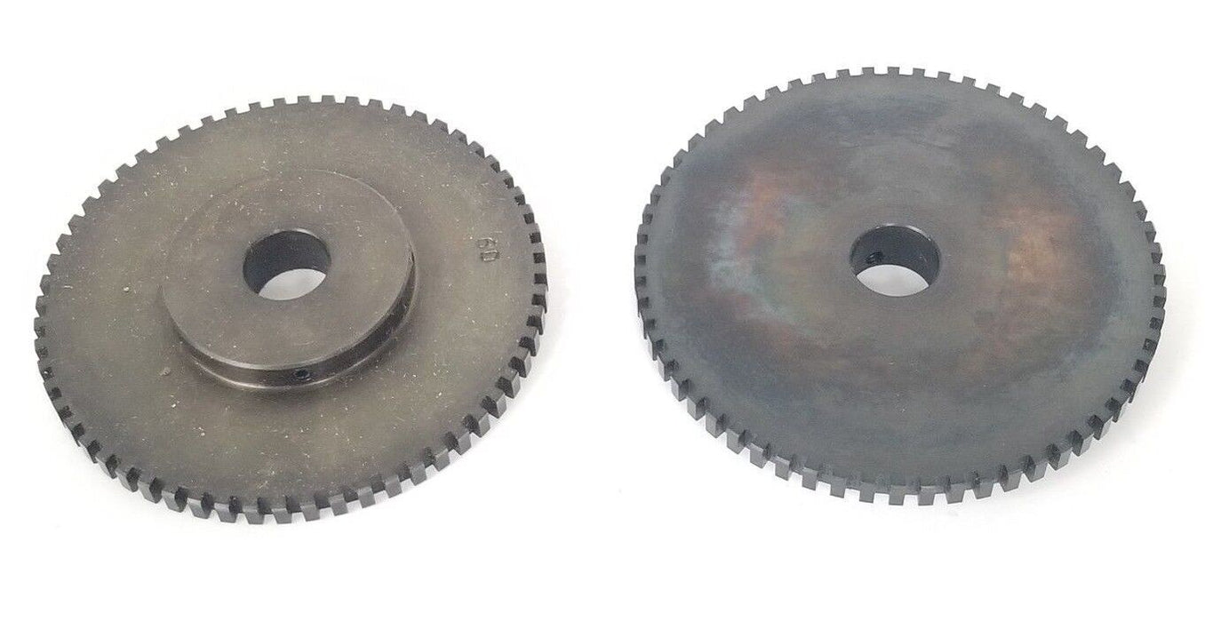 BOX OF 2 NEW DANAHER DYNAPAR 16002070184 GEARS, 60 TOOTH, 3.75D X .625B