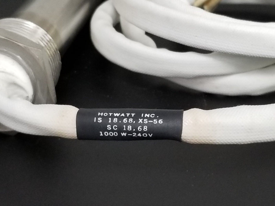 NEW HOTWATT XS-56 HEATER CARTRIDGE 240V, 1000W, IS 18.68, SC 18,68